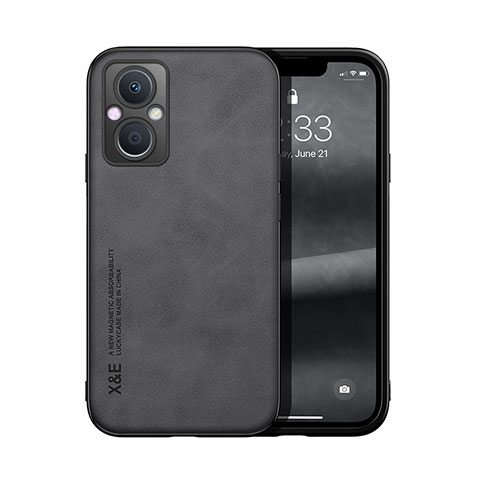 Coque Luxe Cuir Housse Etui DY2 pour Oppo A96 5G Noir