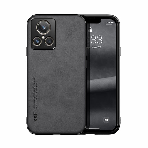 Coque Luxe Cuir Housse Etui DY2 pour Realme GT2 Master Explorer Noir