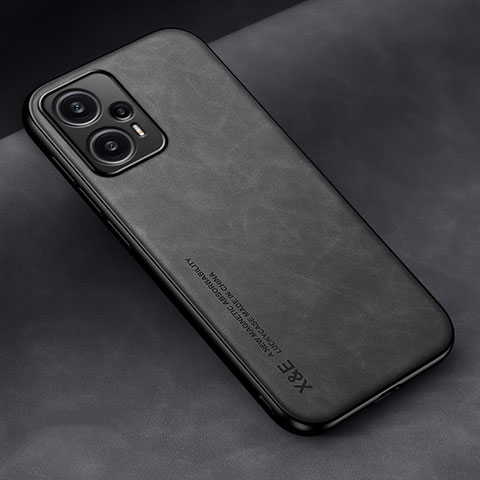 Coque Luxe Cuir Housse Etui DY2 pour Xiaomi Poco F5 5G Noir