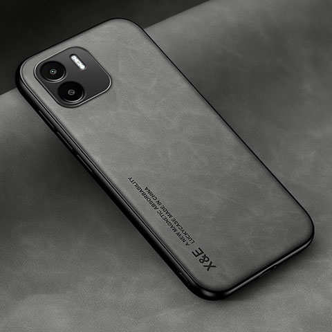 Coque Luxe Cuir Housse Etui DY2 pour Xiaomi Redmi A1 Gris