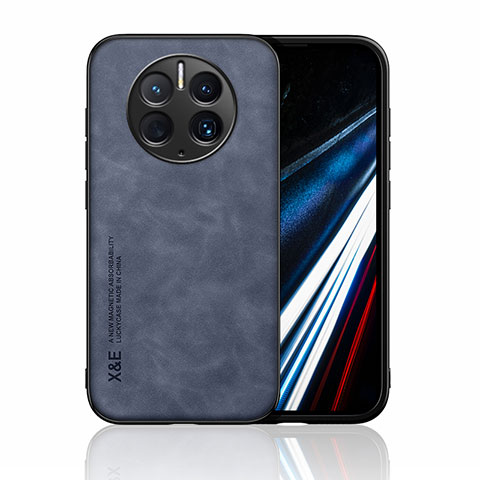 Coque Luxe Cuir Housse Etui DY3 pour Huawei Mate 50 Pro Bleu