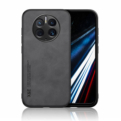 Coque Luxe Cuir Housse Etui DY3 pour Huawei Mate 50 Pro Noir