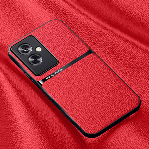 Coque Luxe Cuir Housse Etui DY3 pour Oppo A79 5G Rouge