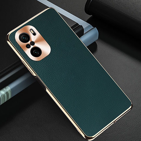 Coque Luxe Cuir Housse Etui GS2 pour Xiaomi Mi 11i 5G Vert