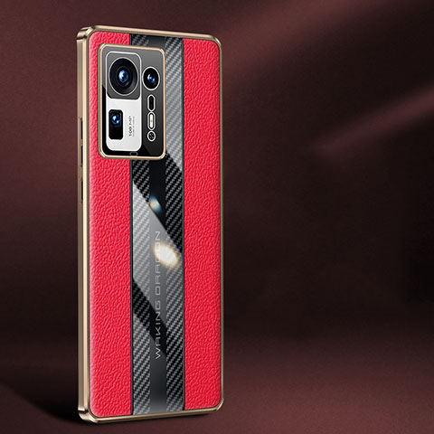 Coque Luxe Cuir Housse Etui JB1 pour Xiaomi Mi Mix 4 5G Rouge