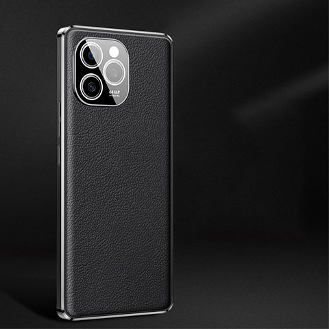 Coque Luxe Cuir Housse Etui JB2 pour Huawei Honor 60 SE 5G Noir