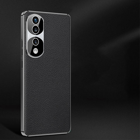 Coque Luxe Cuir Housse Etui JB2 pour Huawei Honor 70 Pro+ Plus 5G Noir