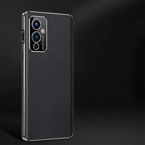 Coque Luxe Cuir Housse Etui JB2 pour OnePlus 9 5G Noir