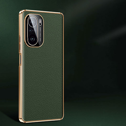 Coque Luxe Cuir Housse Etui JB2 pour Xiaomi Mi 11i 5G Vert