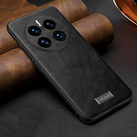 Coque Luxe Cuir Housse Etui LD3 pour Huawei Mate 50 Pro Noir