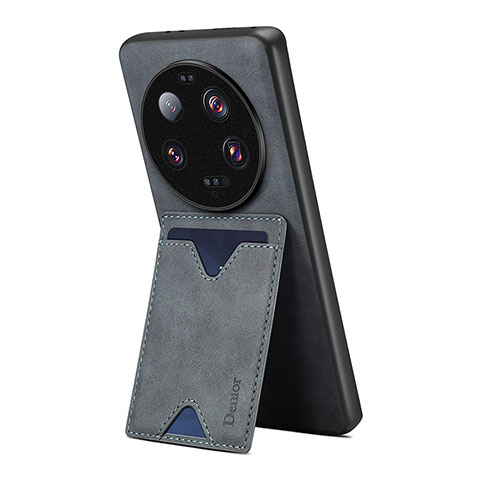 Coque Luxe Cuir Housse Etui MT2 pour Xiaomi Mi 13 Ultra 5G Noir