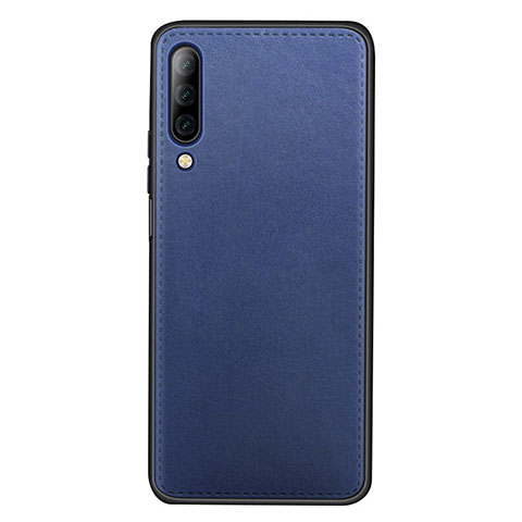 Coque Luxe Cuir Housse Etui pour Huawei Honor 9X Pro Bleu