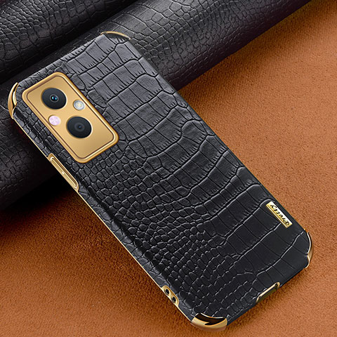 Coque Luxe Cuir Housse Etui pour OnePlus Nord N20 5G Noir