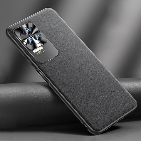 Coque Luxe Cuir Housse Etui pour Xiaomi Redmi K40S 5G Noir