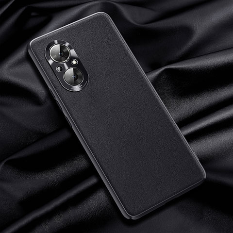 Coque Luxe Cuir Housse Etui QK1 pour Huawei Nova 9 SE Noir