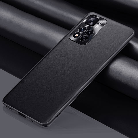 Coque Luxe Cuir Housse Etui QK1 pour Xiaomi Mi 11i 5G (2022) Noir