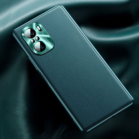 Coque Luxe Cuir Housse Etui QK1 pour Xiaomi Mi 11i 5G Vert
