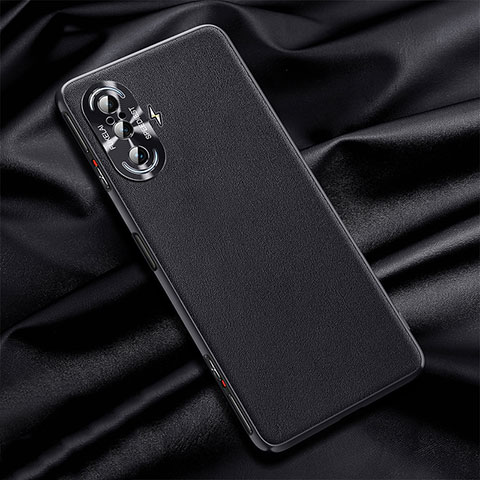 Coque Luxe Cuir Housse Etui QK1 pour Xiaomi Redmi K40 Gaming 5G Noir