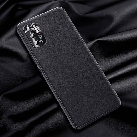 Coque Luxe Cuir Housse Etui QK1 pour Xiaomi Redmi Note 10 5G Noir