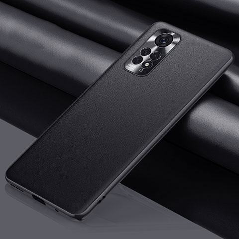 Coque Luxe Cuir Housse Etui QK1 pour Xiaomi Redmi Note 12 Pro 4G Noir