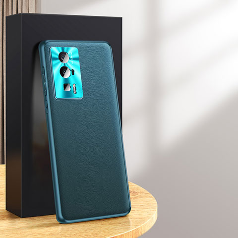 Coque Luxe Cuir Housse Etui QK2 pour Xiaomi Redmi K60 5G Vert