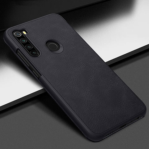 Coque Luxe Cuir Housse Etui R01 pour Xiaomi Redmi Note 8 Noir