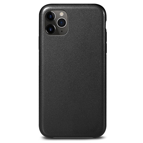 Coque Luxe Cuir Housse Etui R05 pour Apple iPhone 11 Pro Max Noir