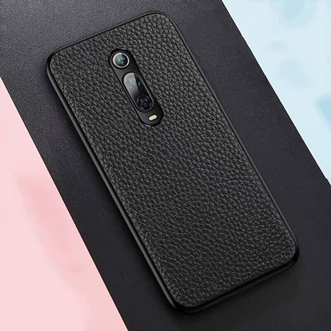 Coque Luxe Cuir Housse Etui R05 pour Xiaomi Redmi K20 Noir