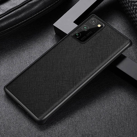 Coque Luxe Cuir Housse Etui R09 pour Huawei Honor V30 5G Noir