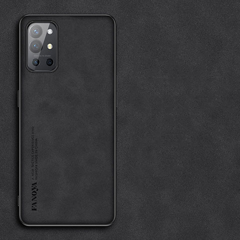 Coque Luxe Cuir Housse Etui S01 pour OnePlus 9R 5G Noir