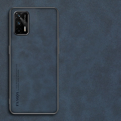 Coque Luxe Cuir Housse Etui S01 pour Realme GT 5G Bleu