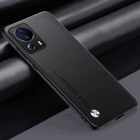 Coque Luxe Cuir Housse Etui S01 pour Xiaomi Civi 2 5G Noir