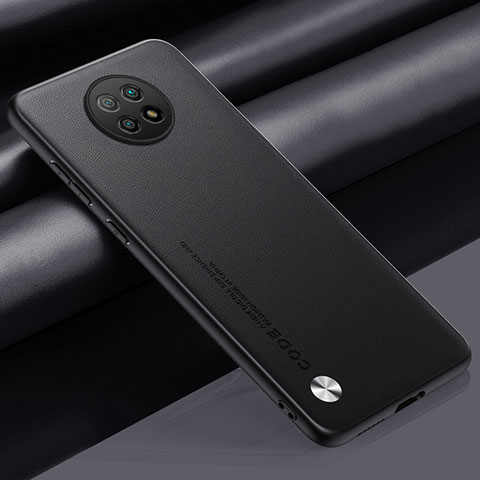 Coque Luxe Cuir Housse Etui S01 pour Xiaomi Redmi Note 9T 5G Noir