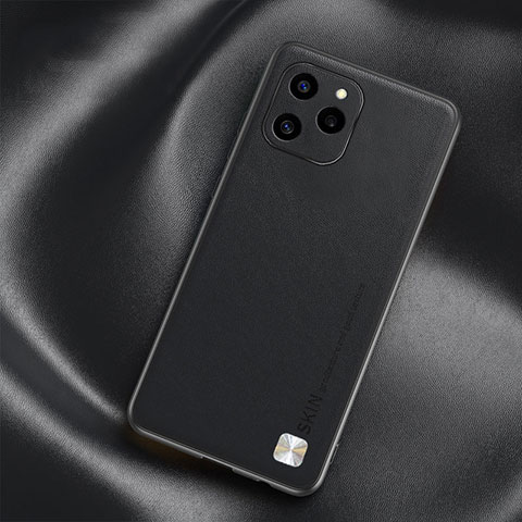 Coque Luxe Cuir Housse Etui S02 pour Huawei Honor 60 SE 5G Noir