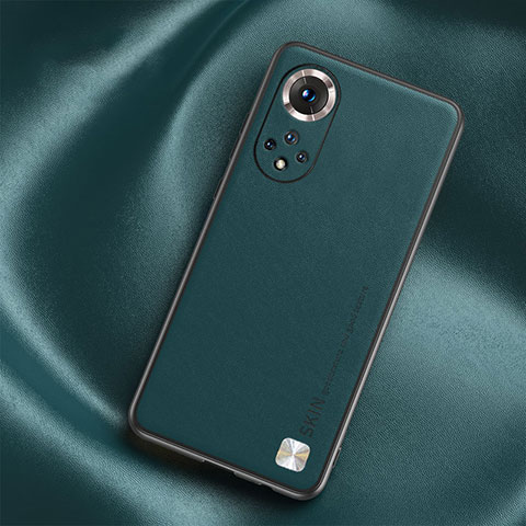 Coque Luxe Cuir Housse Etui S02 pour Huawei Nova 9 Pro Vert