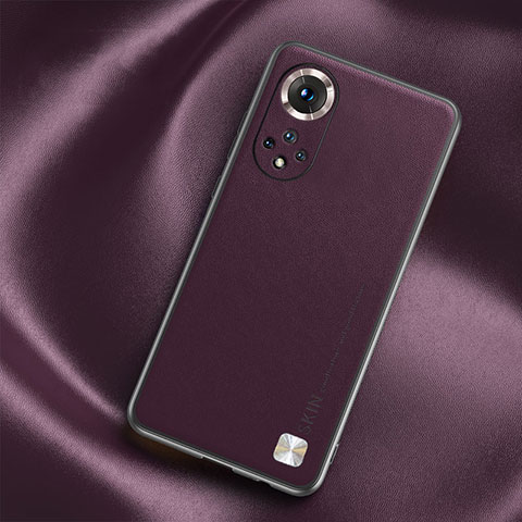 Coque Luxe Cuir Housse Etui S02 pour Huawei Nova 9 Pro Violet