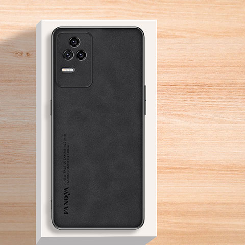 Coque Luxe Cuir Housse Etui S02 pour Xiaomi Redmi K40S 5G Noir