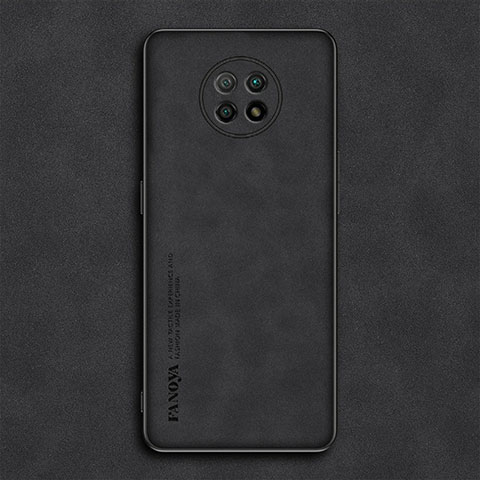 Coque Luxe Cuir Housse Etui S02 pour Xiaomi Redmi Note 9 5G Noir