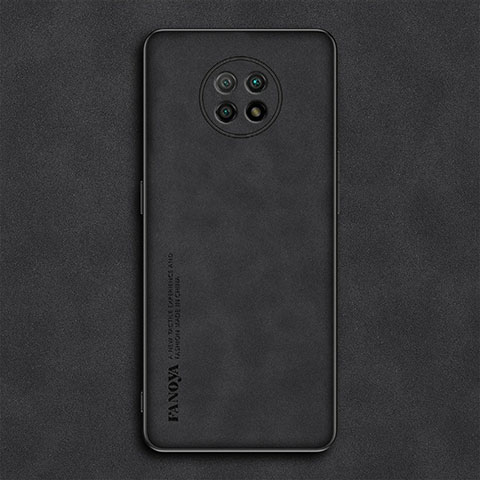 Coque Luxe Cuir Housse Etui S02 pour Xiaomi Redmi Note 9T 5G Noir