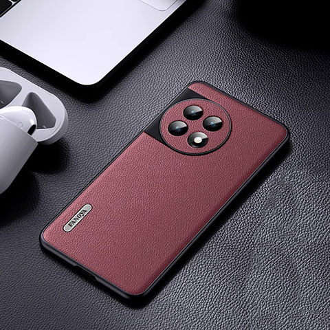 Coque Luxe Cuir Housse Etui S03 pour OnePlus 11 5G Rouge