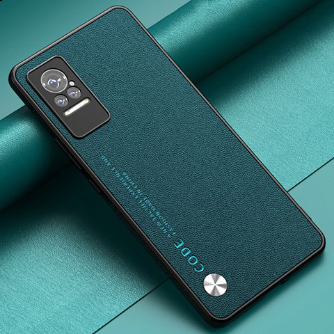 Coque Luxe Cuir Housse Etui S03 pour Xiaomi Civi 5G Vert