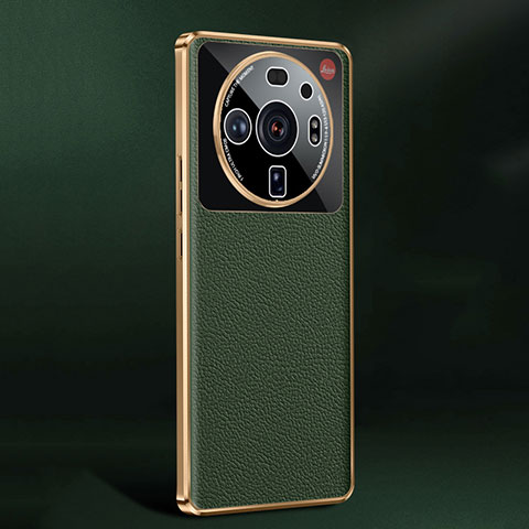 Coque Luxe Cuir Housse Etui S03 pour Xiaomi Mi 12 Ultra 5G Vert