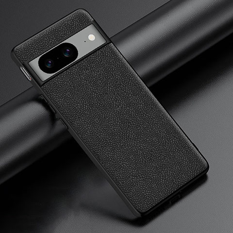 Coque Luxe Cuir Housse Etui S04 pour Google Pixel 8 5G Noir