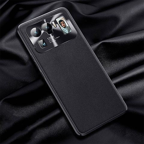 Coque Luxe Cuir Housse Etui S06 pour Xiaomi Mi 11 Ultra 5G Noir