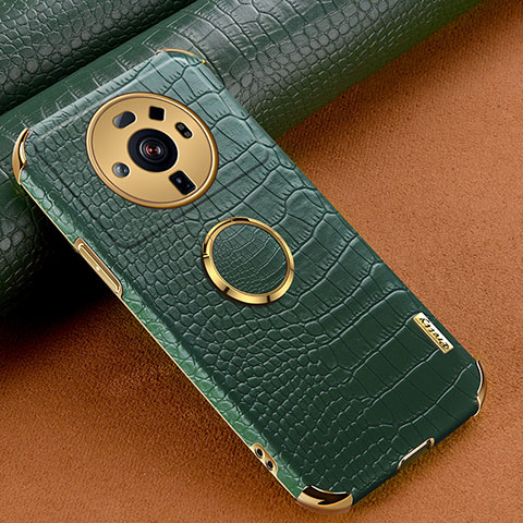 Coque Luxe Cuir Housse Etui S06 pour Xiaomi Mi 12 Ultra 5G Vert