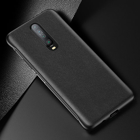 Coque Luxe Cuir Housse Etui S06 pour Xiaomi Redmi K30 4G Noir