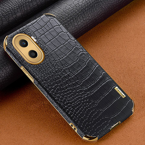 Coque Luxe Cuir Housse Etui XD1 pour Huawei Honor X40i 5G Noir