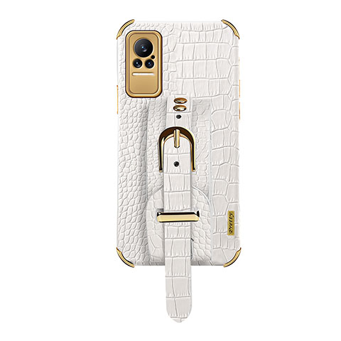 Coque Luxe Cuir Housse Etui XD1 pour Xiaomi Civi 1S 5G Blanc