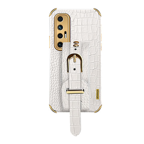 Coque Luxe Cuir Housse Etui XD1 pour Xiaomi Mi 10S 5G Blanc