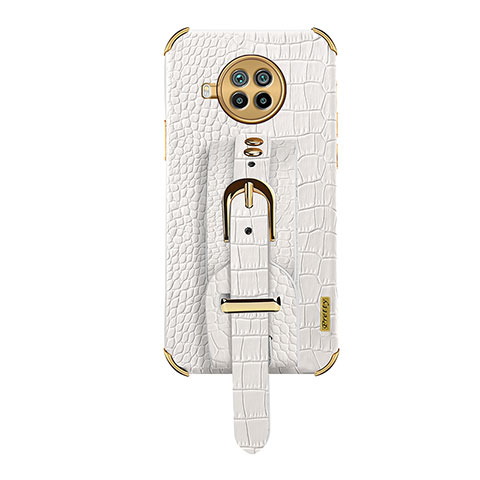 Coque Luxe Cuir Housse Etui XD1 pour Xiaomi Mi 10T Lite 5G Blanc